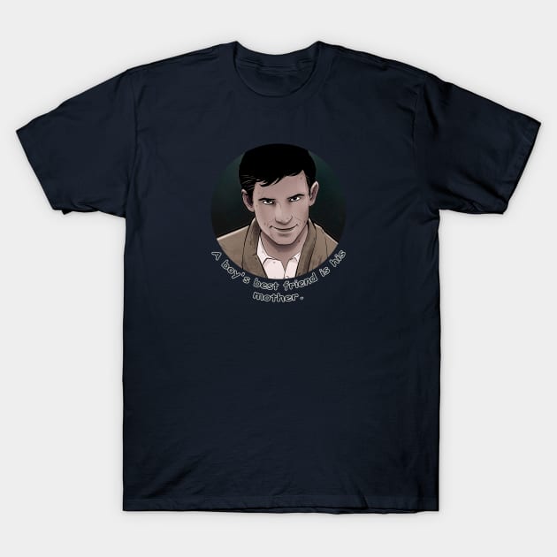 Norman Bates T-Shirt by vanpaul54